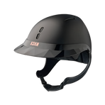 NACA - Casque d'équitation Gravity XP visière polo matt noir onyx | - Ohlala
