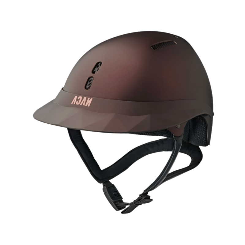 NACA - Gravity XP riding helmet polo visor matte plum | - Ohlala