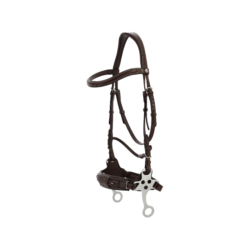 Norton - Bridon Hackamore Compet havane