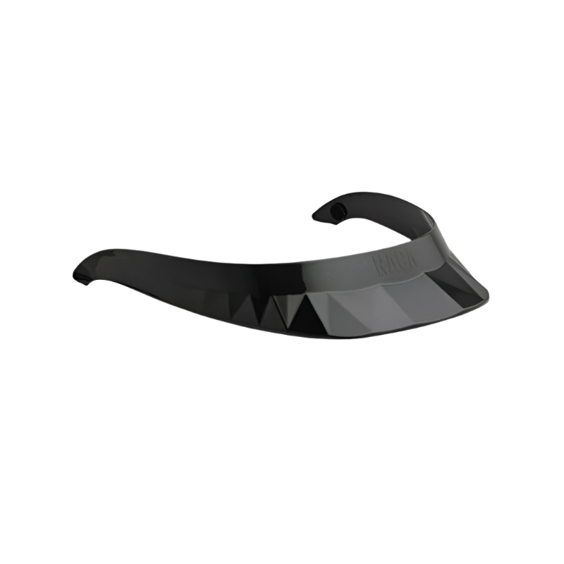 NACA - Standard visor glossy onyx black/ black logo | - Ohlala