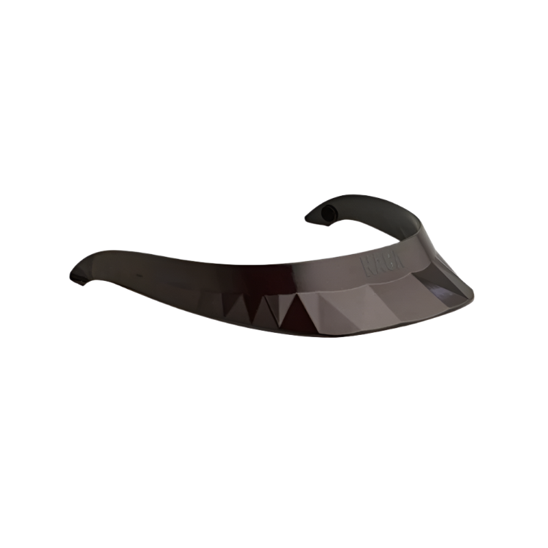 NACA - Visière standard brillant prune/ logo noir | - Ohlala
