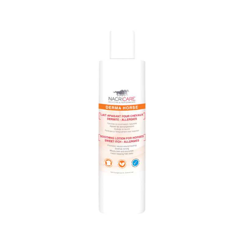 Nacricare - Lait apaisant Derma horse - dermite et allergies | - Ohlala