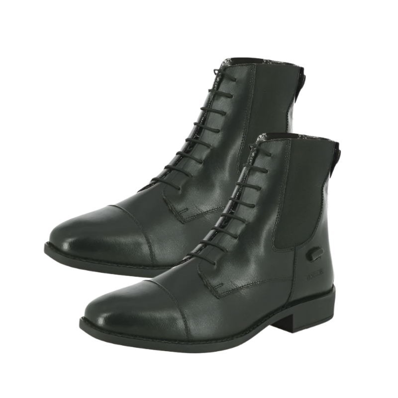 Norton - Boots lacets fourrées noir | - Ohlala