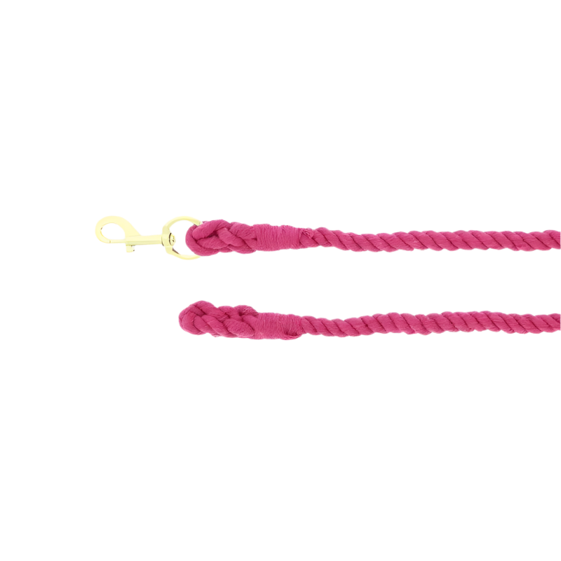 Norton - Longe d'attache coton torsade fuchsia | - Ohlala
