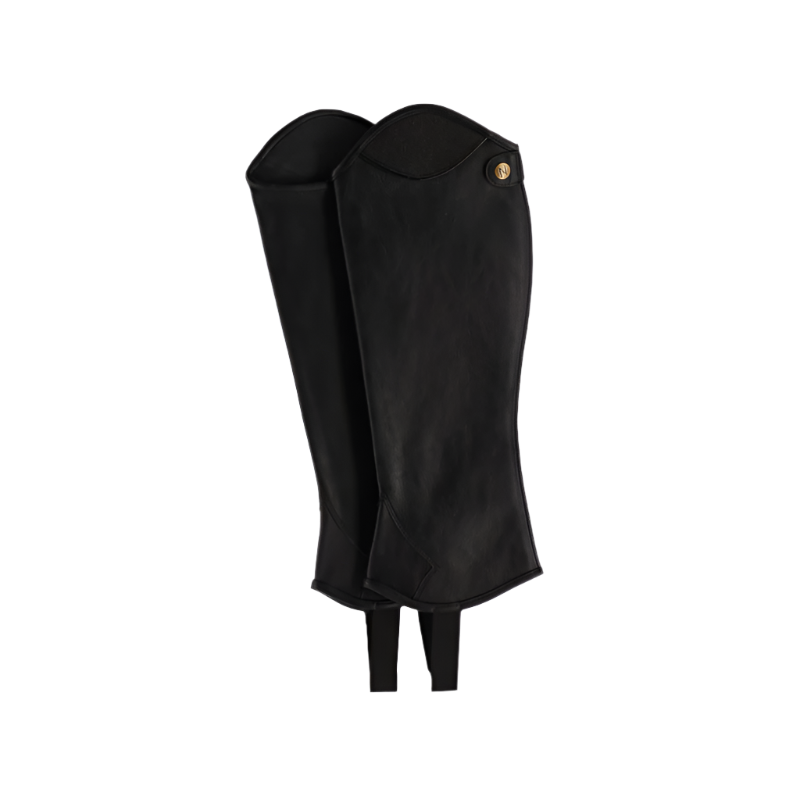 Norton - Mini-chaps glitter noir | - Ohlala