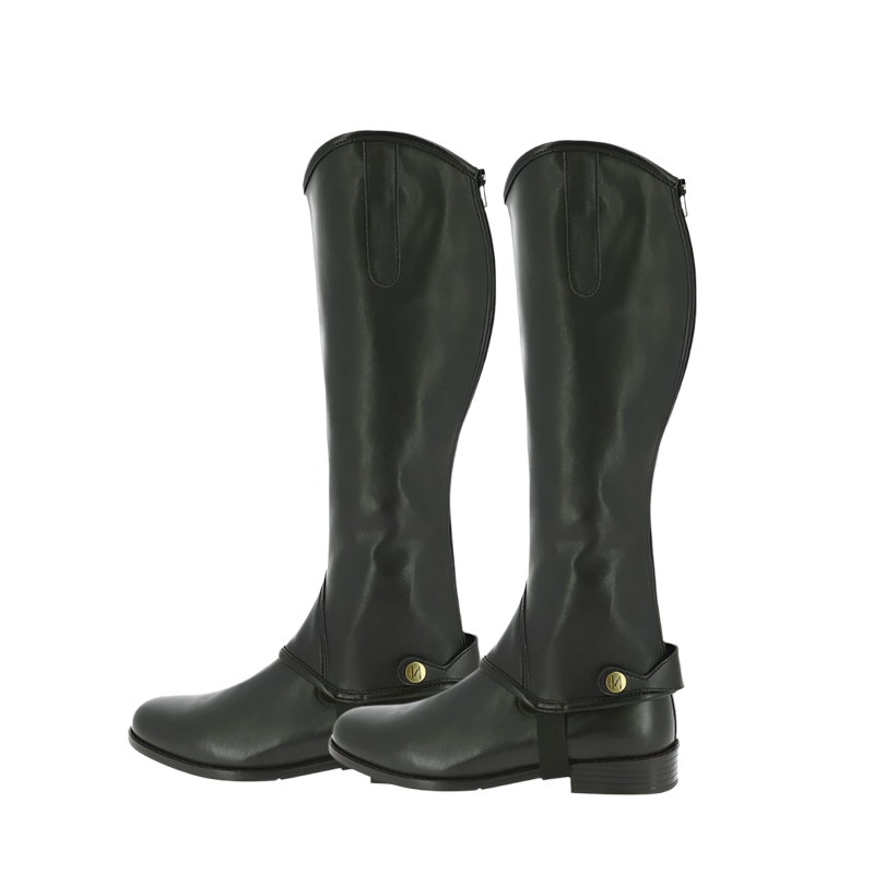 Norton - Mini-chaps synthétique stretch noir | - Ohlala