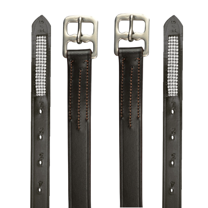 Norton - Diamond club stirrup leathers havana | - Ohlala