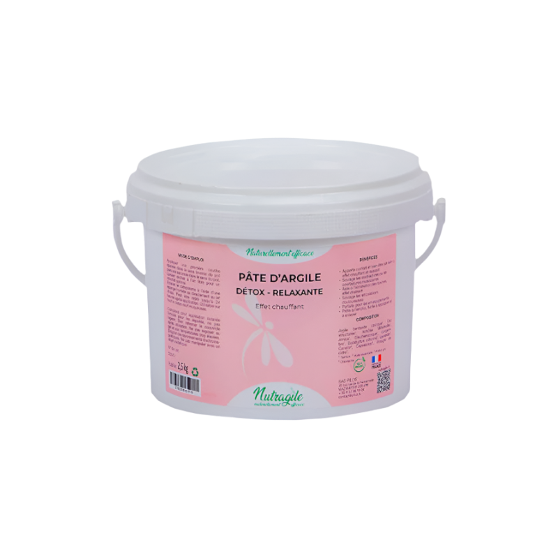 Nutragile - Pâte d'argile détox relaxante | - Ohlala