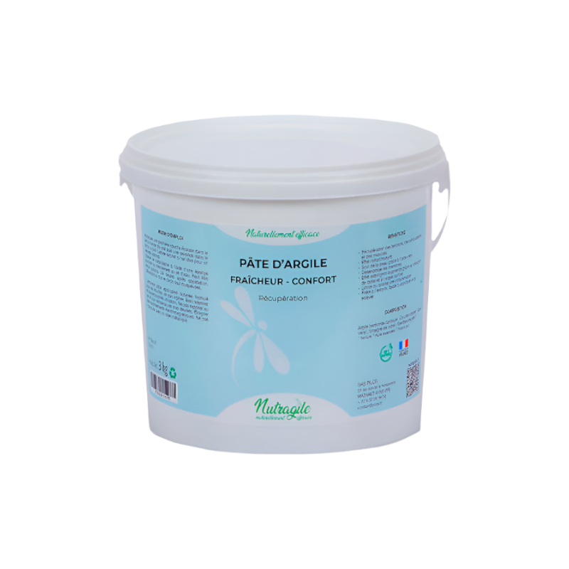 Nutragile - Pâte d'argile fraicheur et confort | - Ohlala