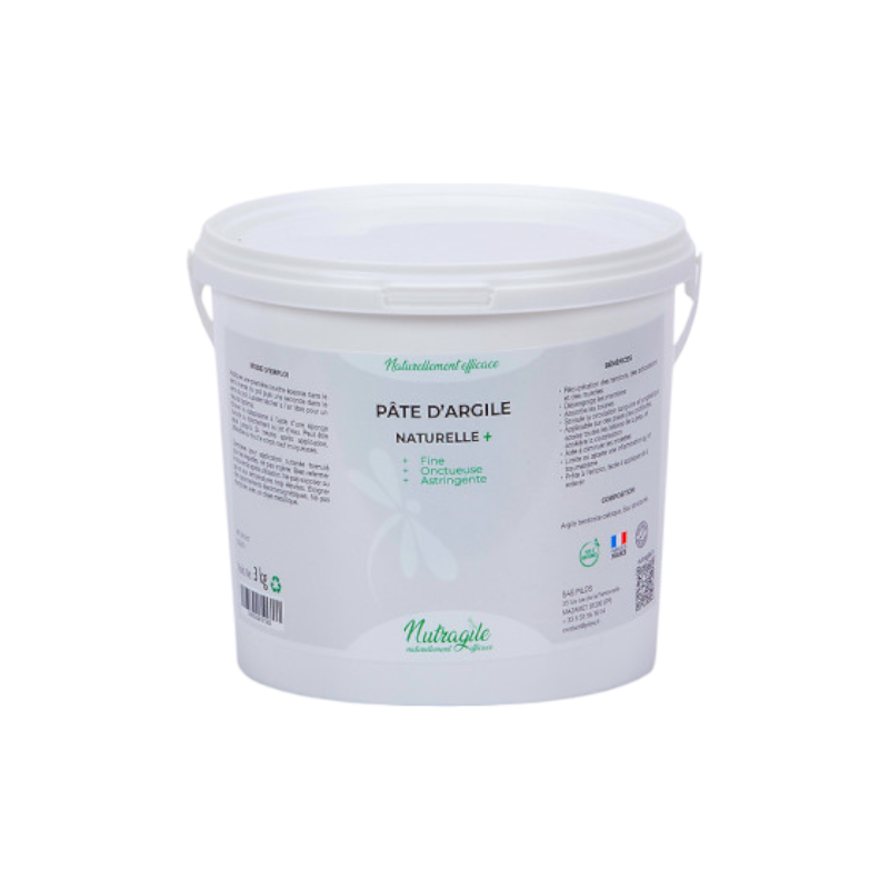 Nutragile - Pâte d'argile naturelle Plus | - Ohlala