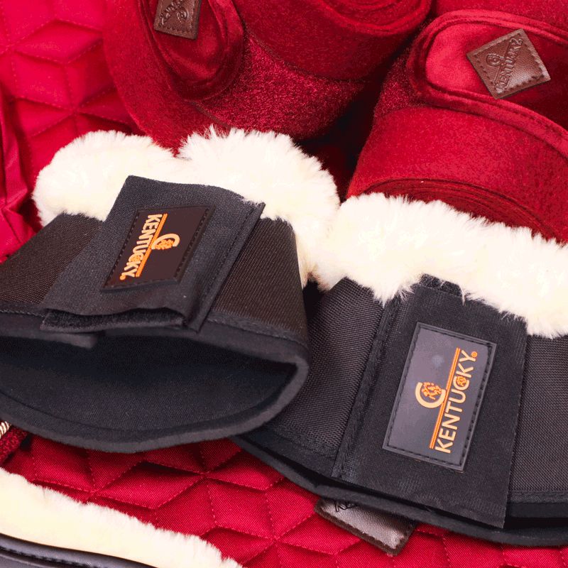Kentucky Horsewear - Ochraniacze kopytowe z owczej wełny Solimbra | - Ohlala