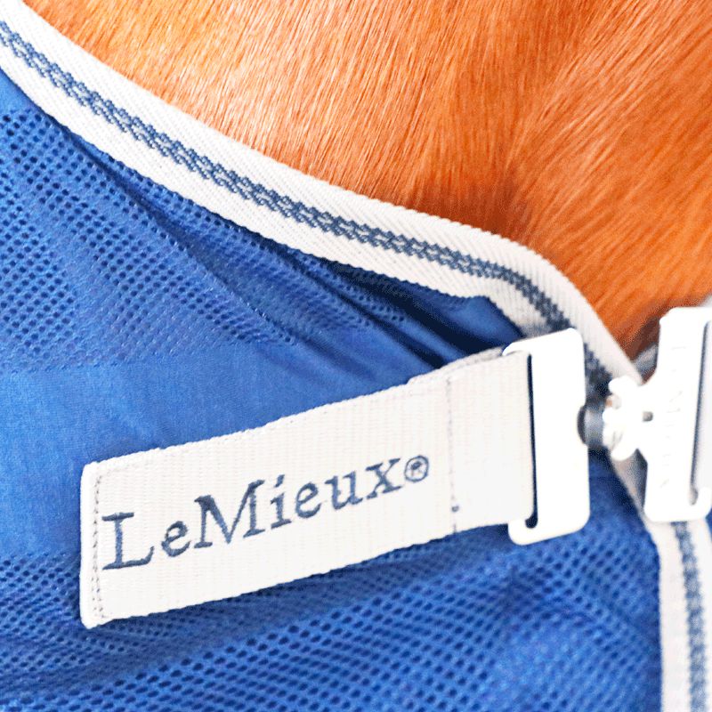 LeMieux - Coperta asciugante Arika Air-Tek blu navy | - Ohlala