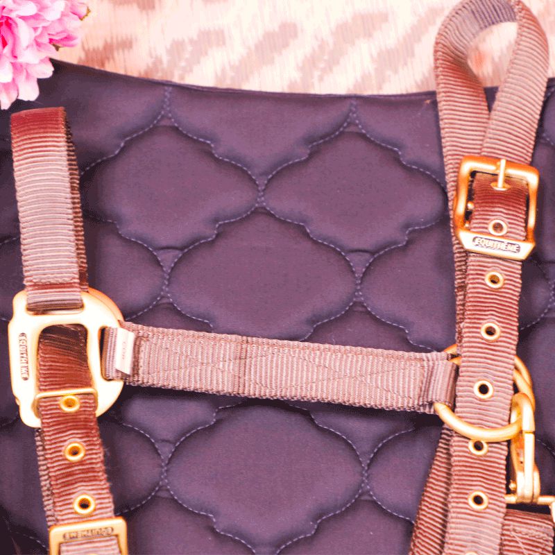 Riding World - Rope saddle pad navy | - Ohlala