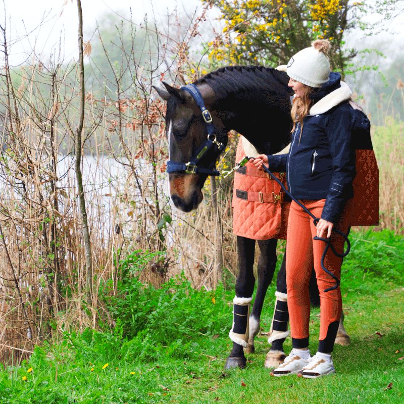 Kentucky Horsewear - Longhina in nylon 2m Velvet blu navy | - Ohlala