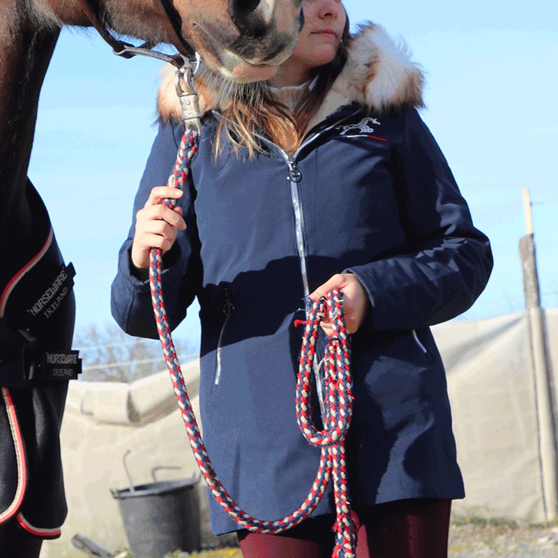 Pénélope Store - Marina 3-in-1 women's navy parka | - Ohlala