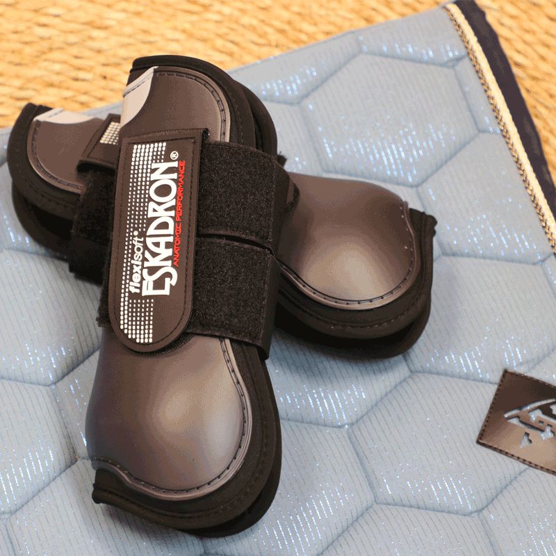 Eskadron - Flexisoft open-front boots navy | - Ohlala