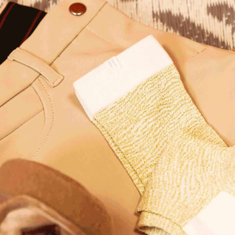 Cavalleria Toscana - Dames rijbroek Grip beige | - Ohlala