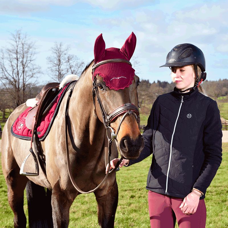 Horse Pilot - Damen-Reithose X-Design bordeaux | - Ohlala