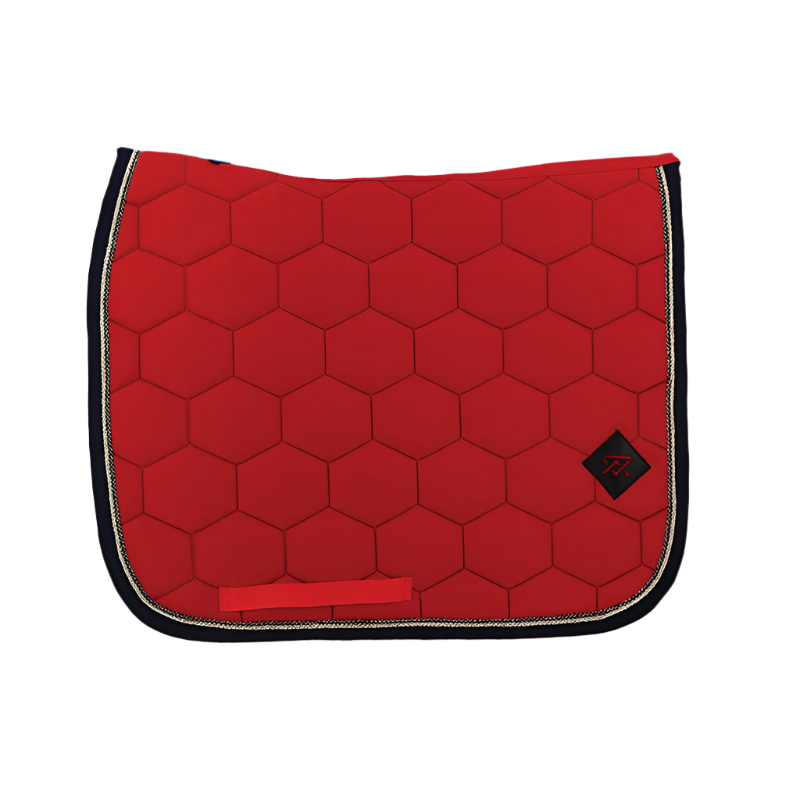 Oxxer - Tapis de dressage intemporels rouge | - Ohlala
