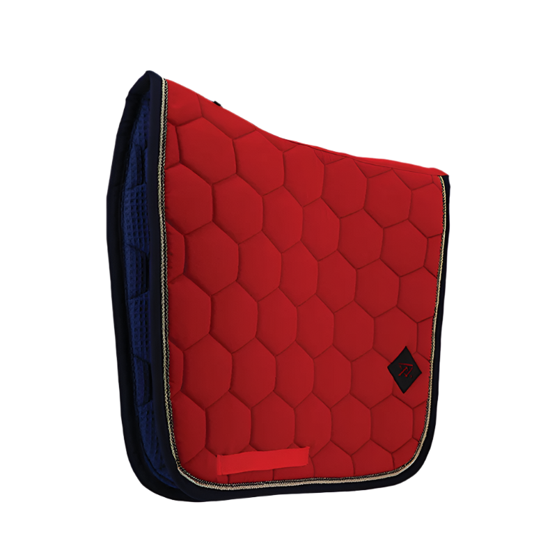 Oxxer - Tapis de dressage intemporels rouge | - Ohlala