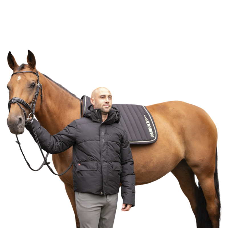 Paddock Sports - Auteuil black unisex jacket | - Ohlala
