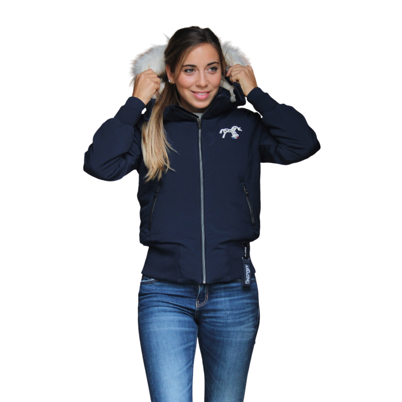 Pénélope - Doudoune femme Step marine | - Ohlala