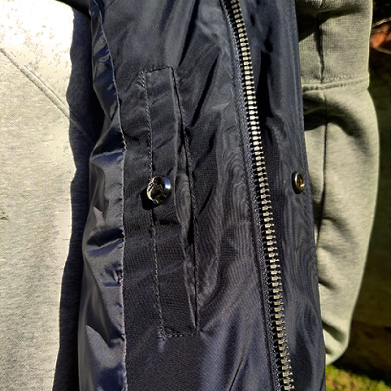 Pénélope - Valentin sleeveless down jacket men's navy | - Ohlala
