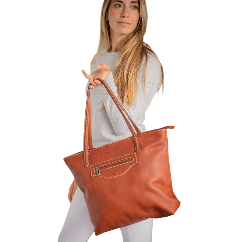 Pénélope - Toti Bag Cognac | - Ohlala