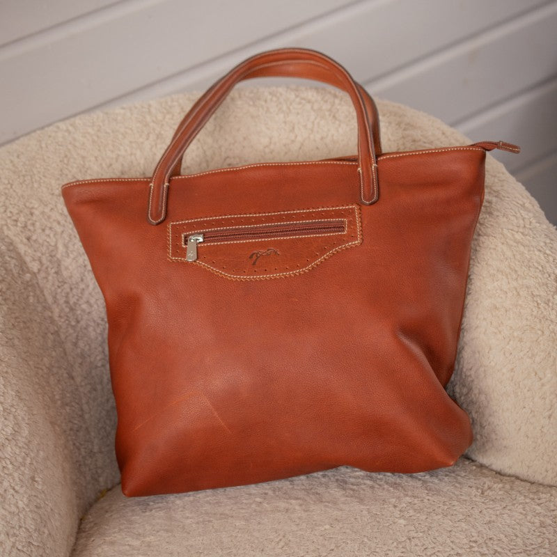 Pénélope - Toti Bag Cognac | - Ohlala