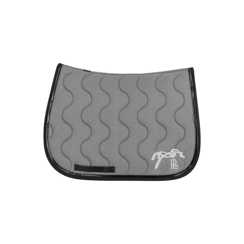Pénélope - Classique Dark Grey/ Black Saddle Pad