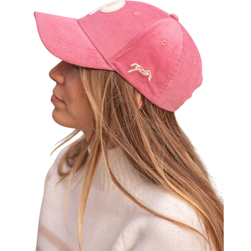 Pénélope - Casquette Suzanna vieux rose