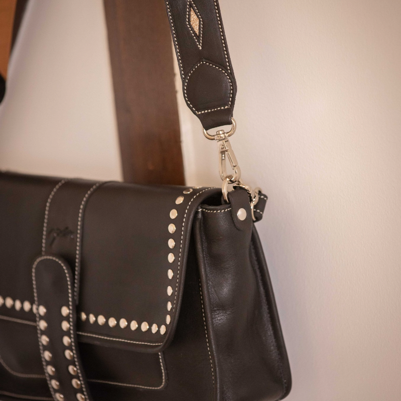 Pénélope - Bolso de mano Cavalia negro
