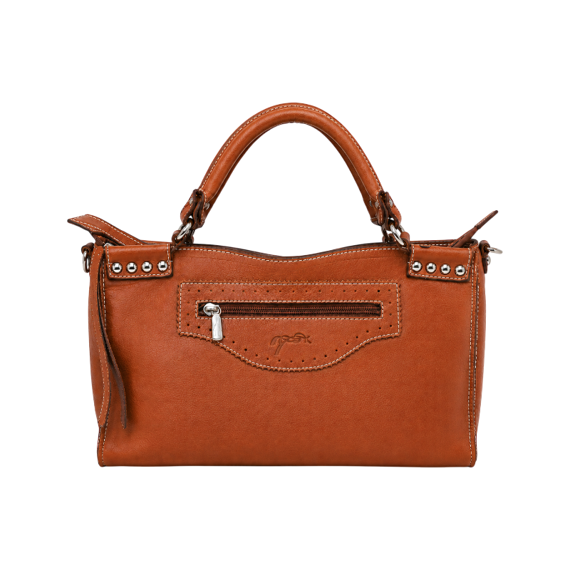 Pénélope - Bolso de mano Chokly color coñac