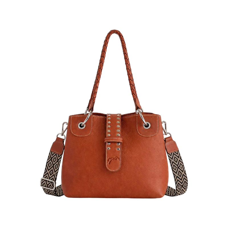Pénélope - Handtasche Zabelia Cognac