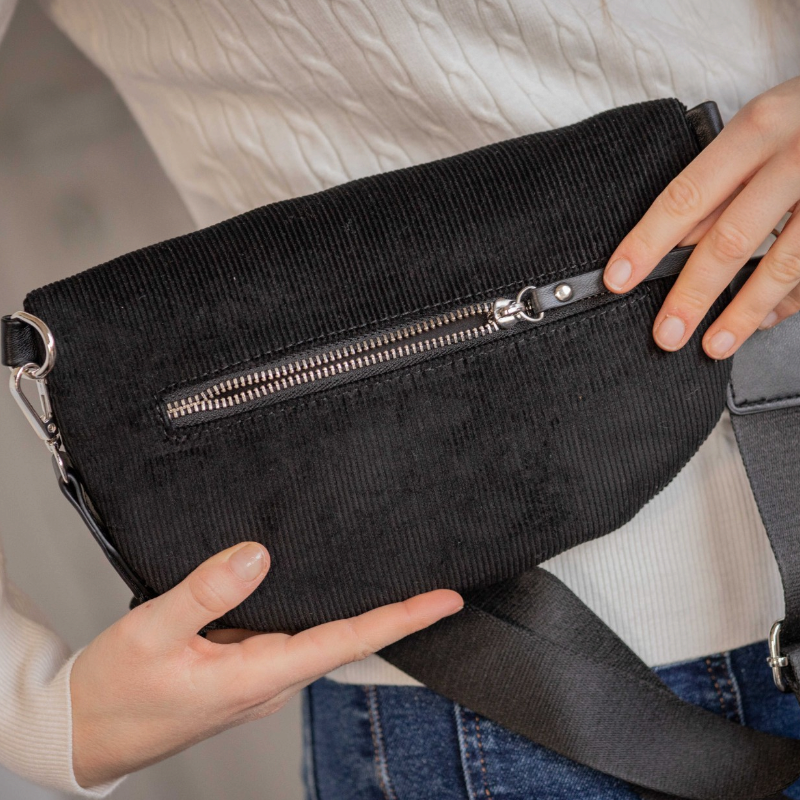 Pénélope - Anna Black Belt Bag
