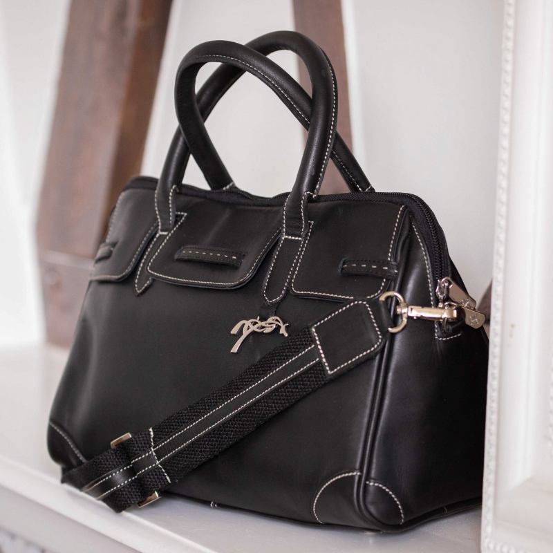 Pénélope - Bolso de mano Maelys pequeño negro