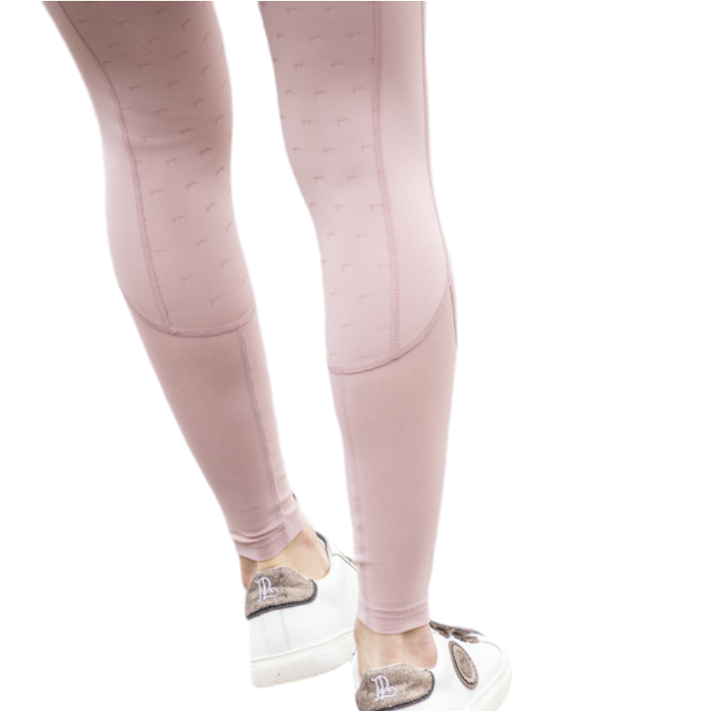 Pénélope Store - Legging d'équitation femme Delphe pull-on rose poudré | - Ohlala