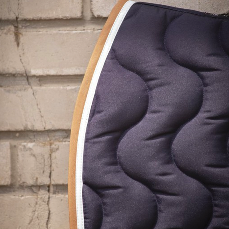 Paddock Sport - Sport saddle pad origine navy | - Ohlala