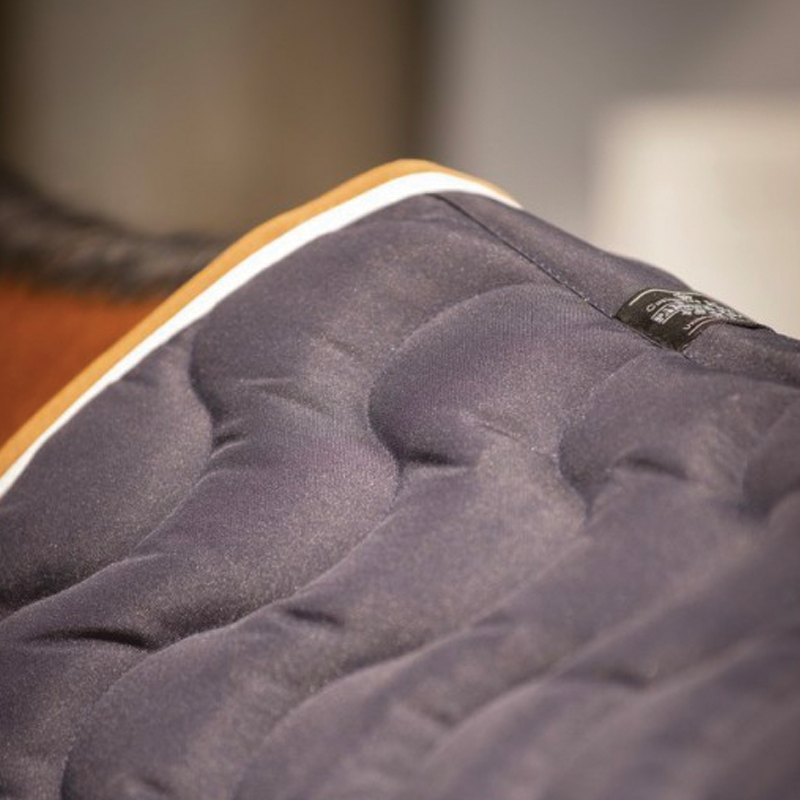 Paddock Sport - Sport saddle pad origine navy | - Ohlala