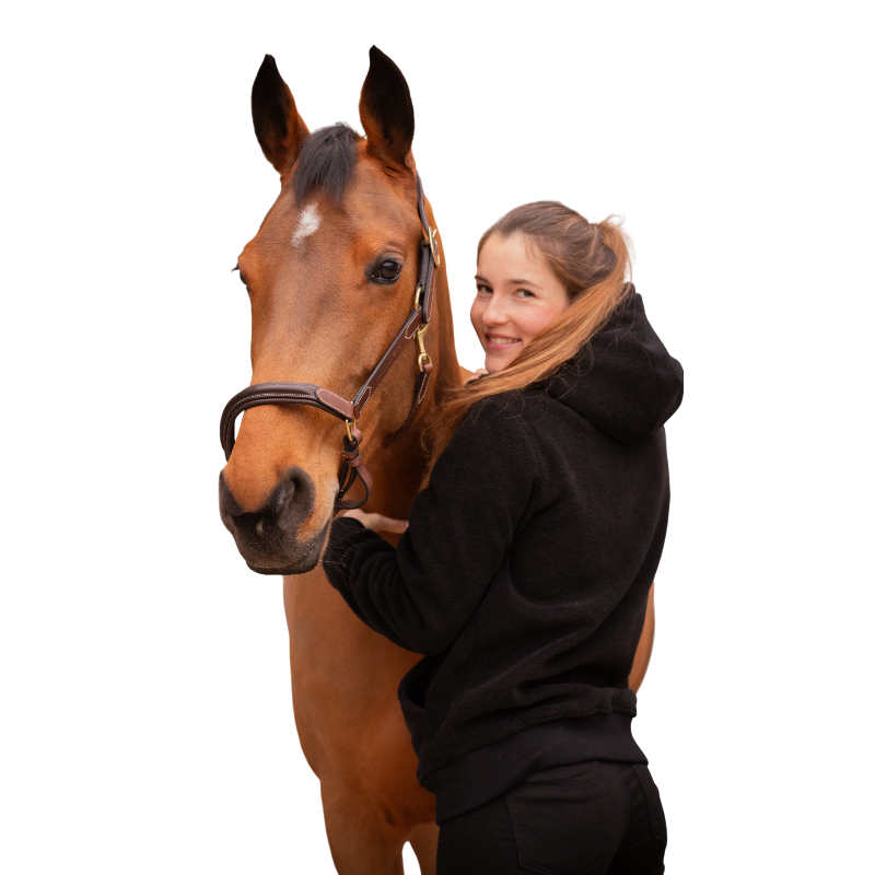 Paddock Sports - Mathis unisex ritspolarjas zwart | - Ohlala