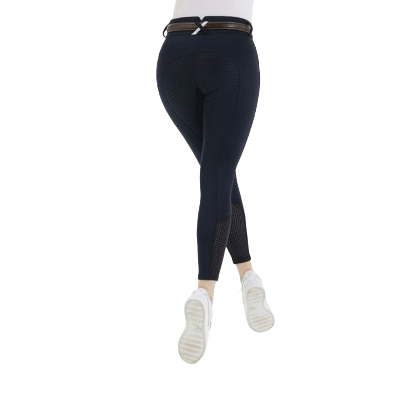 Equithème - Claudine women's full grip riding breeches navy | - Ohlala