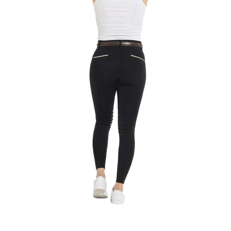 Equithème - Women's Josephine Black Riding Breeches | - Ohlala