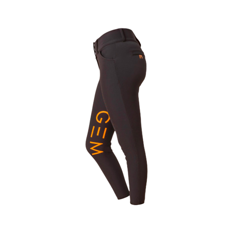 GEM - Pantaloni da equitazione donna Max nero | - Ohlala