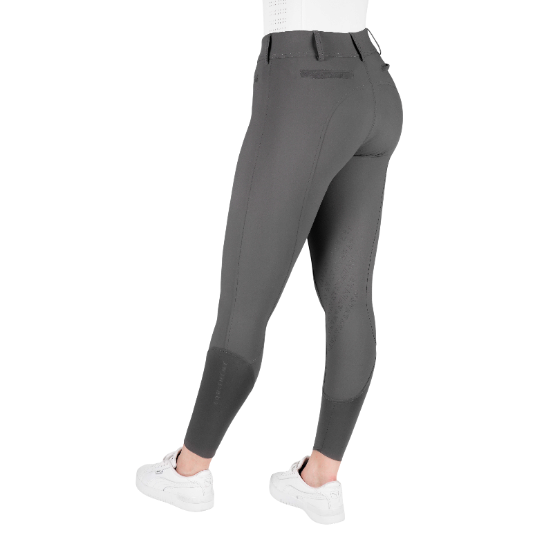 Equithème - Women's Sally anthracite riding breeches | - Ohlala