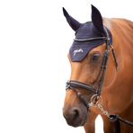 Pénélope - Bonnet pour chevaux coton marine | - Ohlala