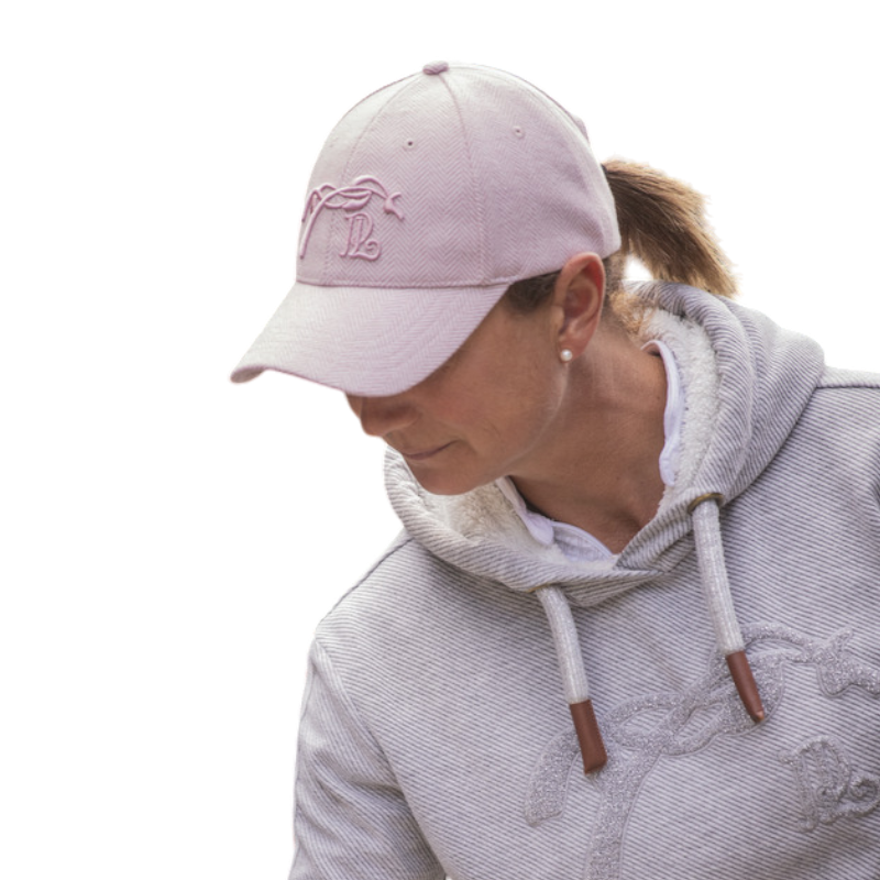Pénélope - Casquette Naomi Chevron rose