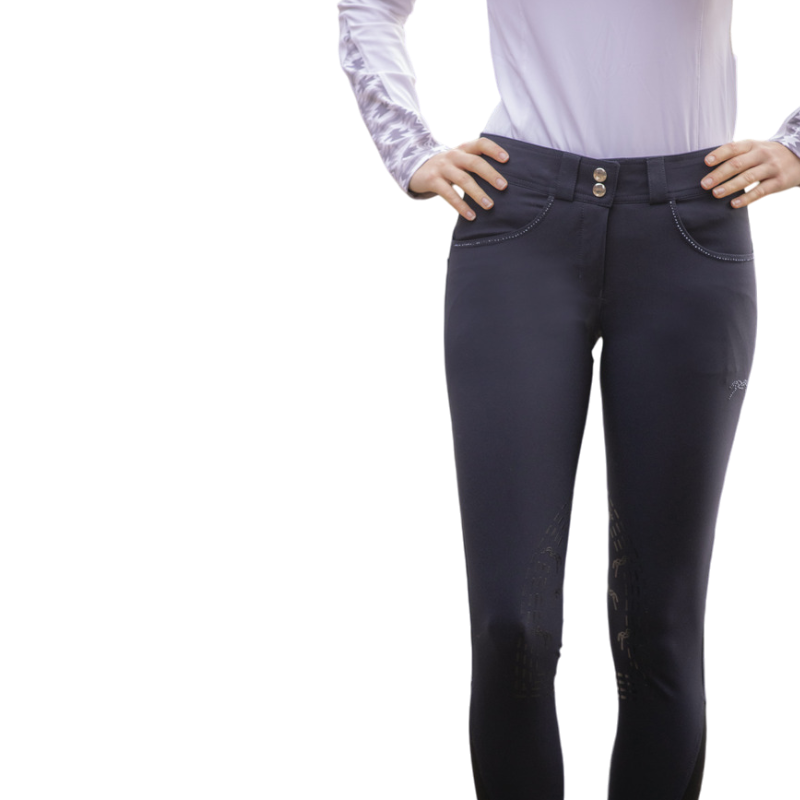 Pénélope - Damen-Reithose Fun Stone marine | - Ohlala