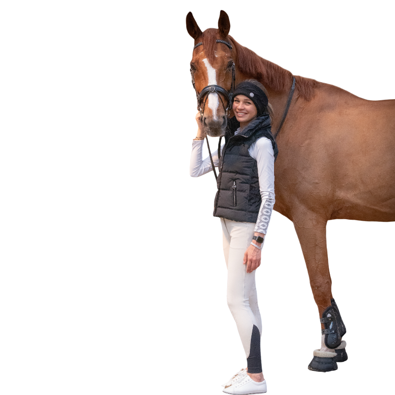 Pénélope - Women's Point Sellier cream riding breeches | - Ohlala