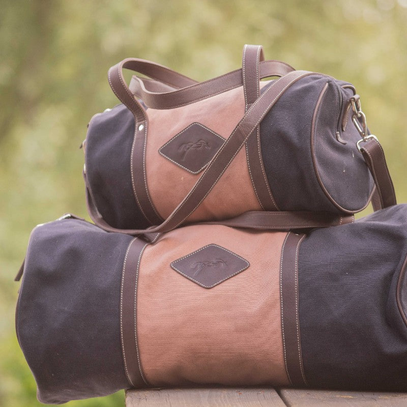 Pénélope - Borsa Canvas Bowl rosa/nero | - Ohlala