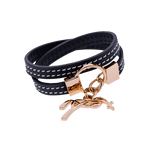 Pénélope - Signature-Armband Schwarz | - Ohlala